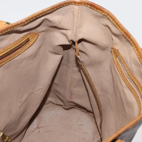 LOUIS VUITTON Monogram Bucket GM Shoulder Bag M42236 LV Auth 179128