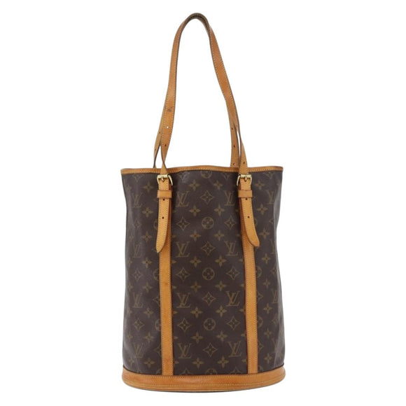 LOUIS VUITTON Monogram Bucket GM Shoulder Bag M42236 LV Auth 179128