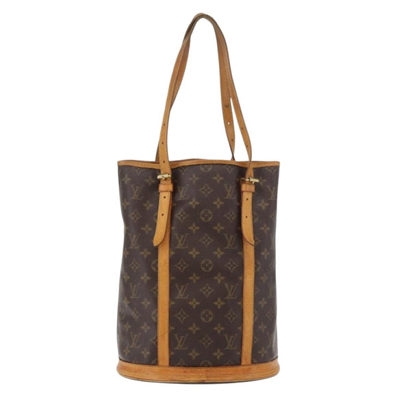 LOUIS VUITTON Monogram Bucket GM Shoulder Bag M42236 LV Auth 179128