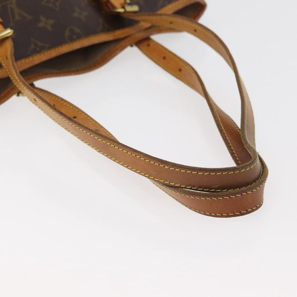 LOUIS VUITTON Monogram Bucket GM Shoulder Bag M42236 LV Auth 179128