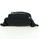 PRADA Body Bag Nylon Black Silver Auth 179145A-10