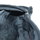 PRADA Body Bag Nylon Black Silver Auth 179145A-21
