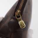 LOUIS VUITTON Damier Ebene Pochette Cosmetic PM Pouch N47516 LV Auth 179147-8
