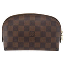 LOUIS VUITTON Damier Ebene Pochette Cosmetic PM Pouch N47516 LV Auth 179147-2