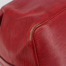 LOUIS VUITTON Epi Petit Noe Shoulder Bag Red M44107 LV Auth 179148-14