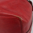 LOUIS VUITTON Epi Petit Noe Shoulder Bag Red M44107 LV Auth 179148-15