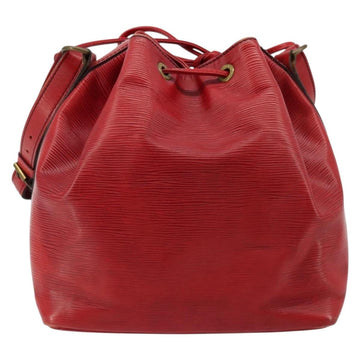 LOUIS VUITTON Epi Petit Noe Shoulder Bag Red M44107 LV Auth 179148 - 0