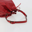 LOUIS VUITTON Epi Petit Noe Shoulder Bag Red M44107 LV Auth 179148-7