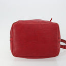 LOUIS VUITTON Epi Petit Noe Shoulder Bag Red M44107 LV Auth 179148-5