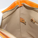 LOUIS VUITTON Monogram Vernis Houston Hand Bag Beige M91004 LV Auth 179150-22