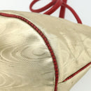 LOEWE Tote Bag Nylon Gold Auth 179154A-15