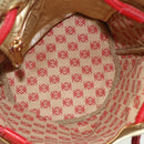 LOEWE Tote Bag Nylon Gold Auth 179154A-11