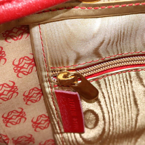 LOEWE Tote Bag Nylon Gold Auth 179154A