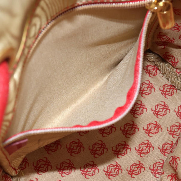 LOEWE Tote Bag Nylon Gold Auth 179154A
