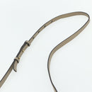 Chloe Nile Hand Bag Leather 2way Gray Gold Auth 179156A-10