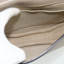 Chloe Nile Hand Bag Leather 2way Gray Gold Auth 179156A-19