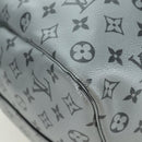 LOUIS VUITTON Monogram Keepall Bandouliere 50 Bag Silver M43848 Auth 179158SAM-16