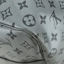 LOUIS VUITTON Monogram Keepall Bandouliere 50 Bag Silver M43848 Auth 179158SAM-18