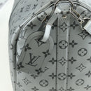 LOUIS VUITTON Monogram Keepall Bandouliere 50 Bag Silver M43848 Auth 179158SAM-20
