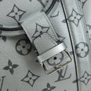 LOUIS VUITTON Monogram Keepall Bandouliere 50 Bag Silver M43848 Auth 179158SAM-22