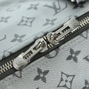 LOUIS VUITTON Monogram Keepall Bandouliere 50 Bag Silver M43848 Auth 179158SAM-23