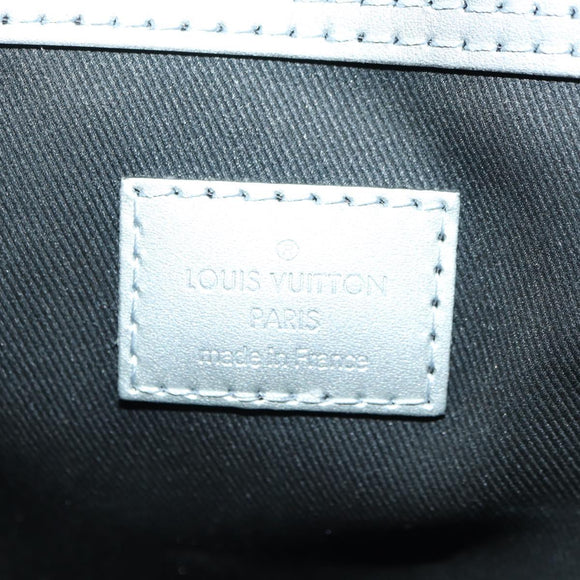 LOUIS VUITTON Monogram Keepall Bandouliere 50 Bag Silver M43848 Auth 179158SAM