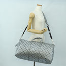 LOUIS VUITTON Monogram Keepall Bandouliere 50 Bag Silver M43848 Auth 179158SAM-29
