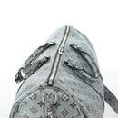 LOUIS VUITTON Monogram Keepall Bandouliere 50 Bag Silver M43848 Auth 179158SAM-6