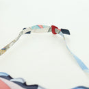 HERMES Eye Mask Silk Blue Auth 179161V-10