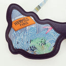 HERMES Eye Mask Silk Blue Auth 179161V-3