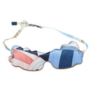 HERMES Eye Mask Silk Blue Auth 179161V-6