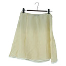 PRADA Skirt Silk Blue Auth 179162A-17