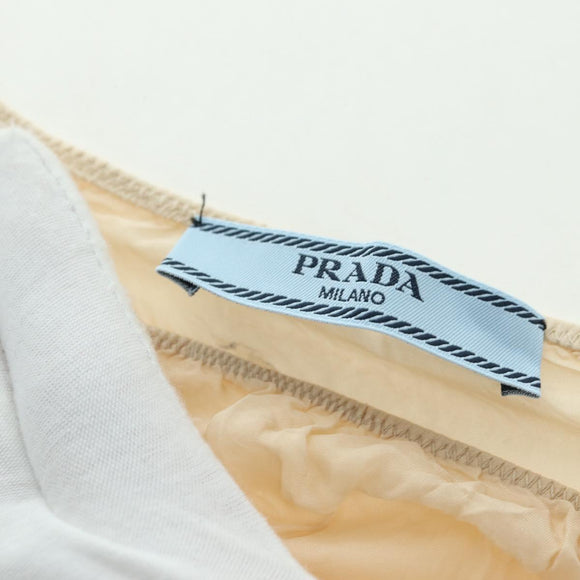PRADA Skirt Silk Blue Auth 179162A