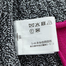 CHANEL Skirt Tweed Gray CC Auth 179163A-15