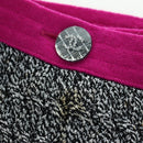 CHANEL Skirt Tweed Gray CC Auth 179163A-3
