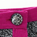 CHANEL Skirt Tweed Gray CC Auth 179163A-4
