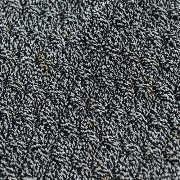 CHANEL Skirt Tweed Gray CC Auth 179163A