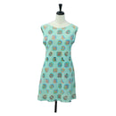 CHANEL One Piece Nylon Green CC Auth 179164M-1