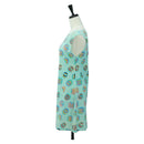 CHANEL One Piece Nylon Green CC Auth 179164M-3