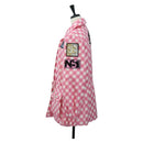 CHANEL Puff Jacket Silk Pink 23C P74093 CC Auth 179165SAM-3