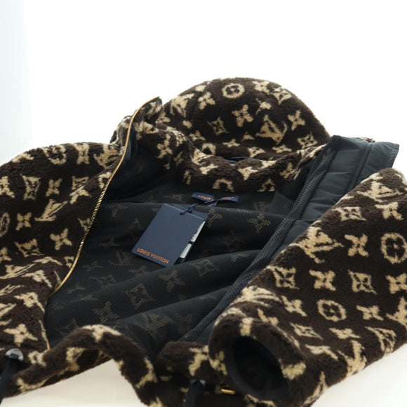 LOUIS VUITTON Monogram Bore Jacket 23SS Brown LV Auth 179166SAM