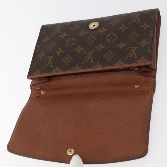LOUIS VUITTON Monogram Bordeaux 24 Shoulder Bag M51798 LV Auth 179167