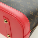 LOUIS VUITTON Monogram Totem Alma PM Hand Bag Flamingo LV Auth 179177SAM-13