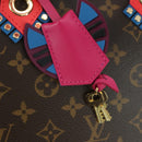 LOUIS VUITTON Monogram Totem Alma PM Hand Bag Flamingo LV Auth 179177SAM-15