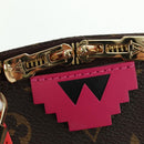 LOUIS VUITTON Monogram Totem Alma PM Hand Bag Flamingo LV Auth 179177SAM-17