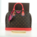 LOUIS VUITTON Monogram Totem Alma PM Hand Bag Flamingo LV Auth 179177SAM-25