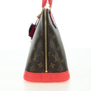 LOUIS VUITTON Monogram Totem Alma PM Hand Bag Flamingo LV Auth 179177SAM-4