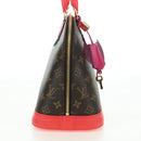 LOUIS VUITTON Monogram Totem Alma PM Hand Bag Flamingo LV Auth 179177SAM-5