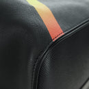 LOUIS VUITTON Taiga Rainbow Keepall Bandouliere 50 Bag Black M30345 Auth 179178V-20