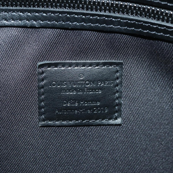 LOUIS VUITTON Taiga Rainbow Keepall Bandouliere 50 Bag Black M30345 Auth 179178V